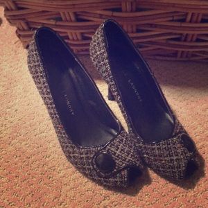 Chinese Laundry Tweed Heels